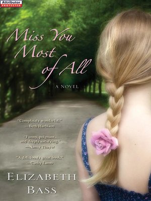 cover image of Miss You Most of All
